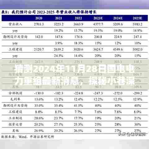 国电电力重组最新消息揭秘,独特小店背后的电力重组新动向与故事,预测2024年11月动态分析