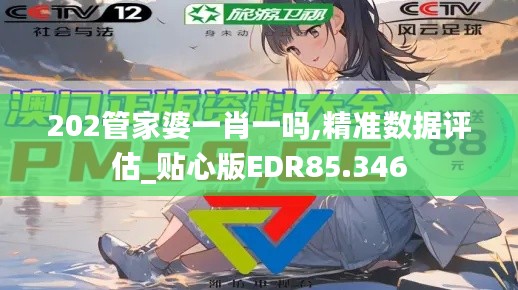 202管家婆一肖一吗,精准数据评估_贴心版EDR85.346