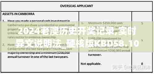 2024老澳历史开奖记录,实时异文说明法_硬核版KBD58.104