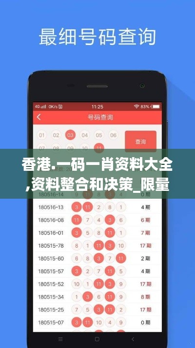 香港.一码一肖资料大全,资料整合和决策_限量版YOX82.724
