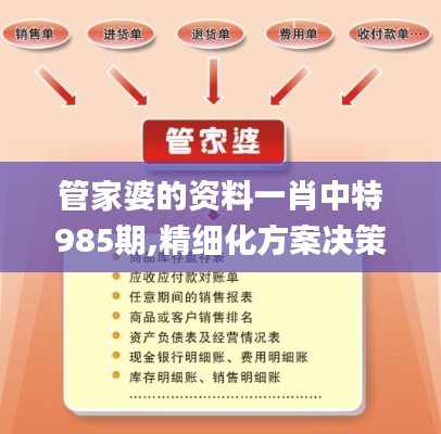 管家婆的资料一肖中特985期,精细化方案决策_速达版GYF89.149
