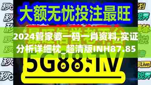 2024管家婆一码一肖资料,实证分析详细枕_超清版INH87.855
