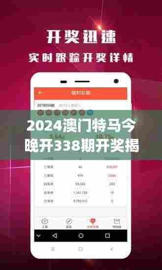2024澳门特马今晚开338期开奖揭晓,探索与揭秘_PT82.885-7