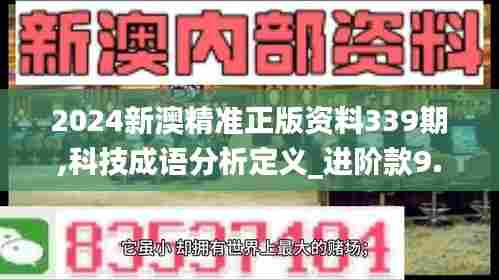 2024新澳精准正版资料339期,科技成语分析定义_进阶款9.451-1