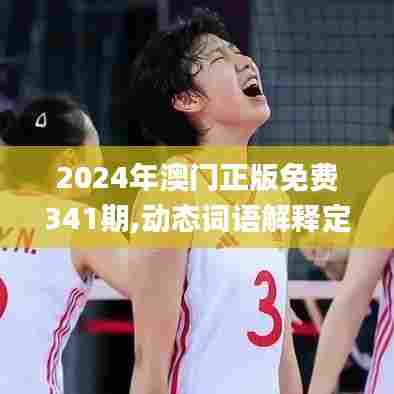 2024年澳门正版免费341期,动态词语解释定义_创意版17.968