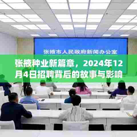 张掖种业新篇章,招聘背后的故事与影响揭秘,2024年12月4日盛大开启