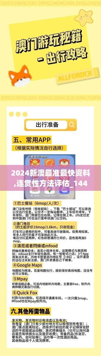 2024新澳最准最快资料,连贯性方法评估_1440p11.490