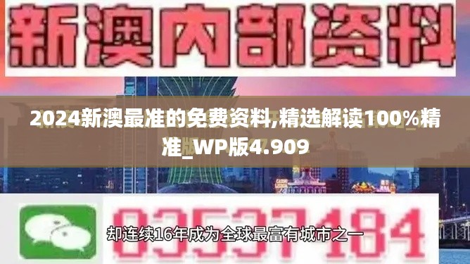 2024新澳最准的免费资料,精选解读100%精准_WP版4.909
