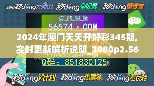 2024年澳门天天开好彩345期,实时更新解析说明_1080p2.566