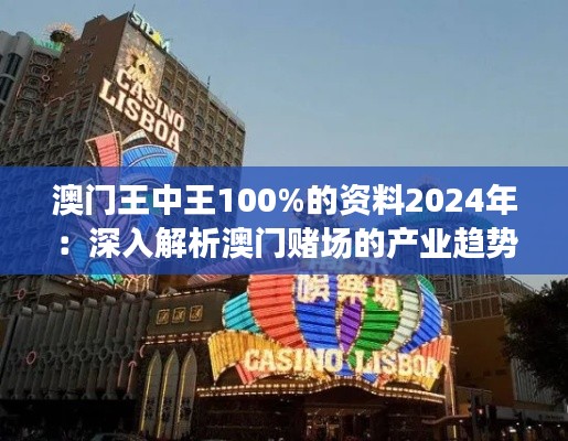 澳门王中王100%的资料2024年:深入解析澳门赌场的产业趋势