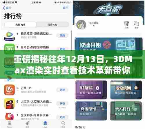 重磅揭秘,历年12月13日的3DMax渲染实时查看技术革新——视觉盛宴的引领者