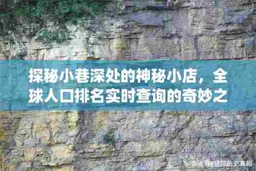 探秘小巷神秘小店,全球人口排名实时查询之旅