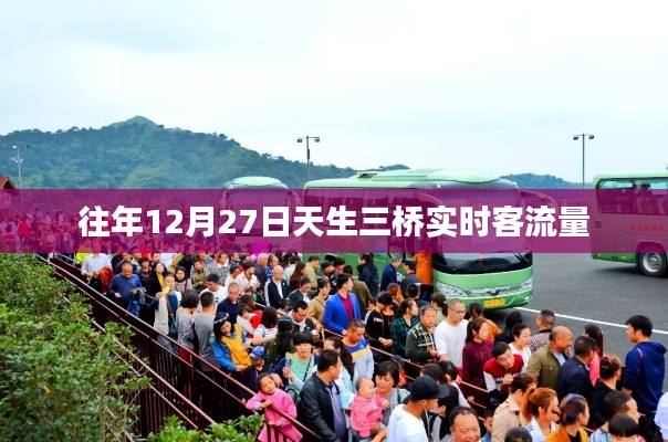 天生三桥历年12月27日实时客流量统计