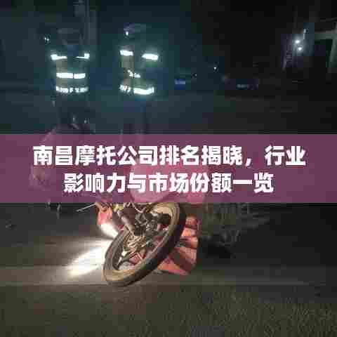 南昌摩托公司排名揭晓,行业影响力与市场份额一览