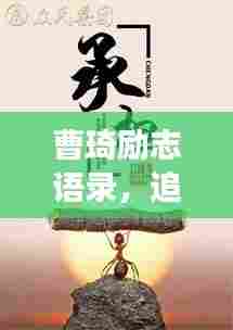 曹琦励志语录,追寻梦想的力量与智慧源泉