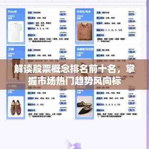 解读股票概念排名前十名,掌握市场热门趋势风向标